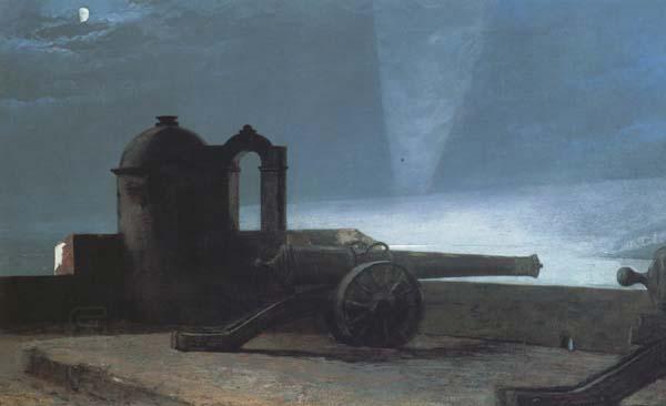 Winslow Homer Searchlight on Harbor Entrance (mk43)
